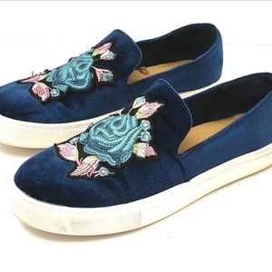 Dirty Laundry Foxglove Velvet Sneakers